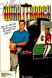 John Elway's Quarterback Club Commodore 64  box art